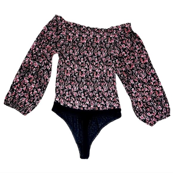 Free People Pretty Petal Bodysuit size M - Picture 2 of 11